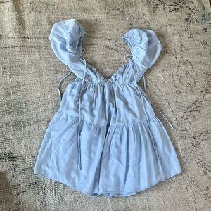 Blue mini dress, size small